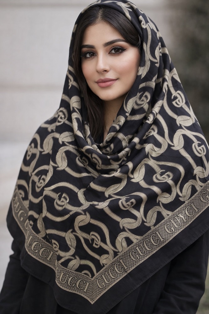 روسری دووره وارداتی آستک قواره ۱۳۰