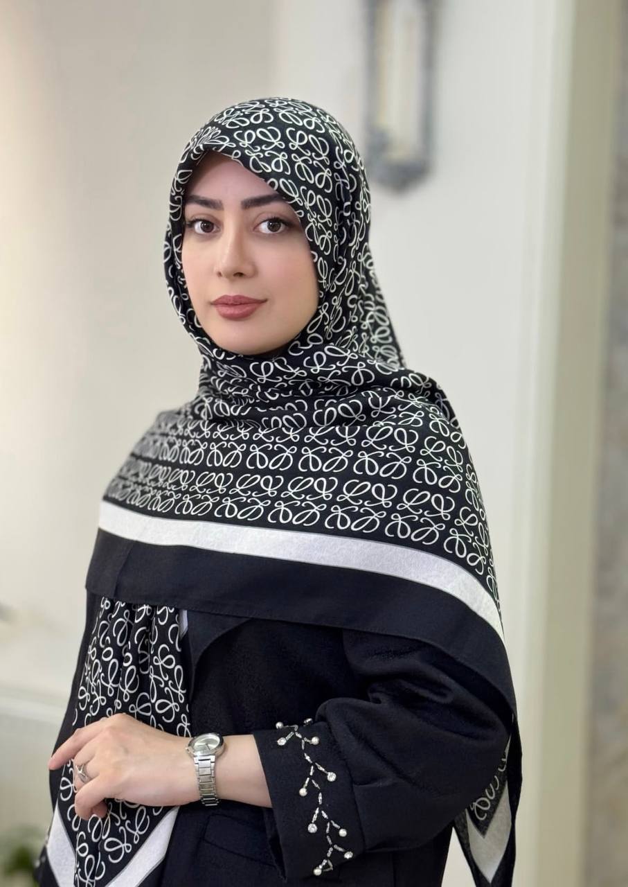 روسری نخ پنبه اعلا برند قواره ۱۴۰