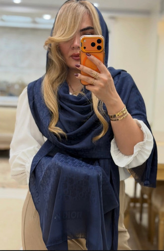 شال ژاکارد ابریشم اعلا